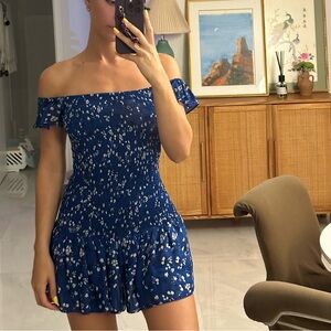 Zara off the shoulder dress